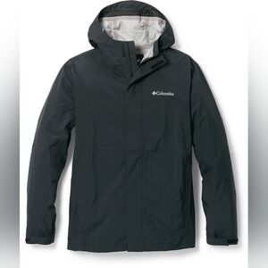 Columbia -- Wahkeena Falls Omnitech  3L Shell Jacket - Men's XL Black -- NWOT